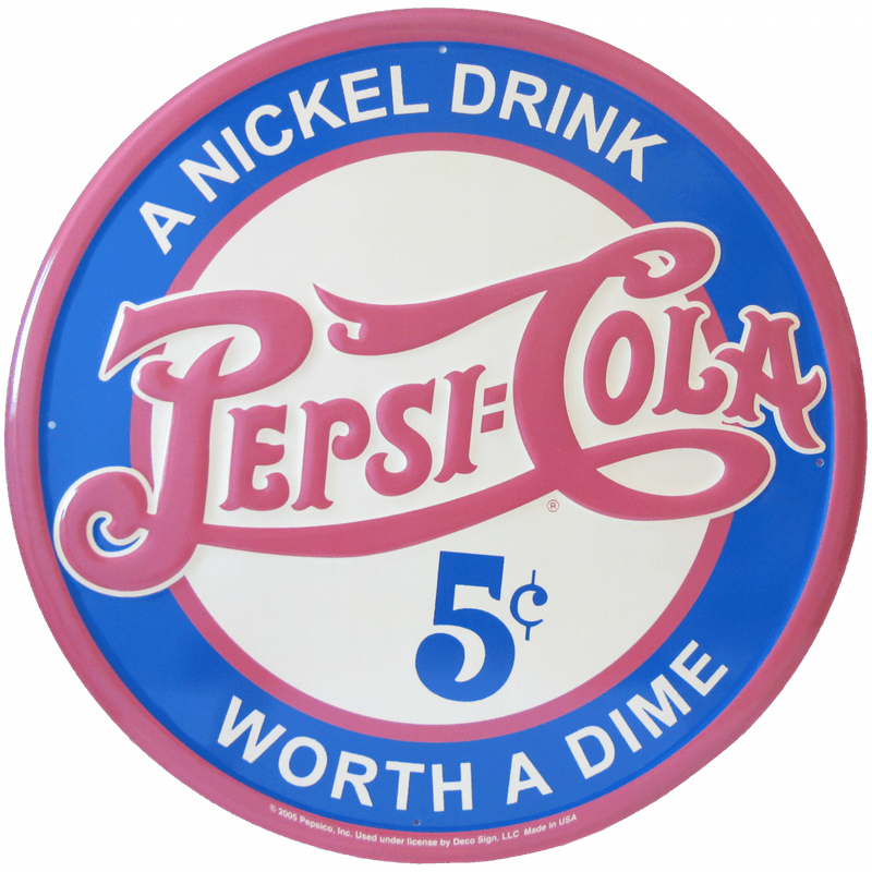 Pepsi-Cola A Nickel Drink