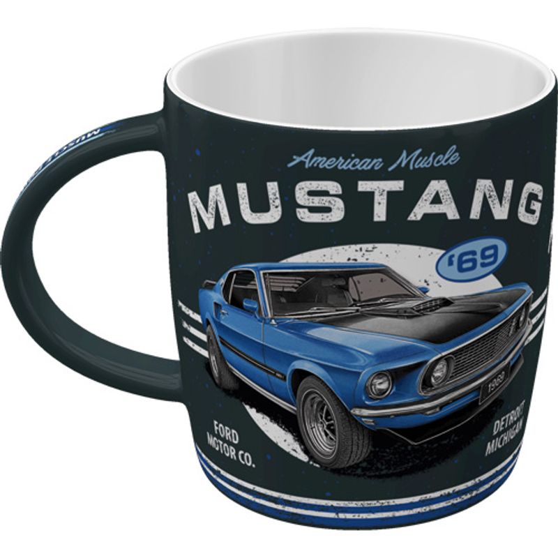 Ford Mustang 1969 Mach1 Blue