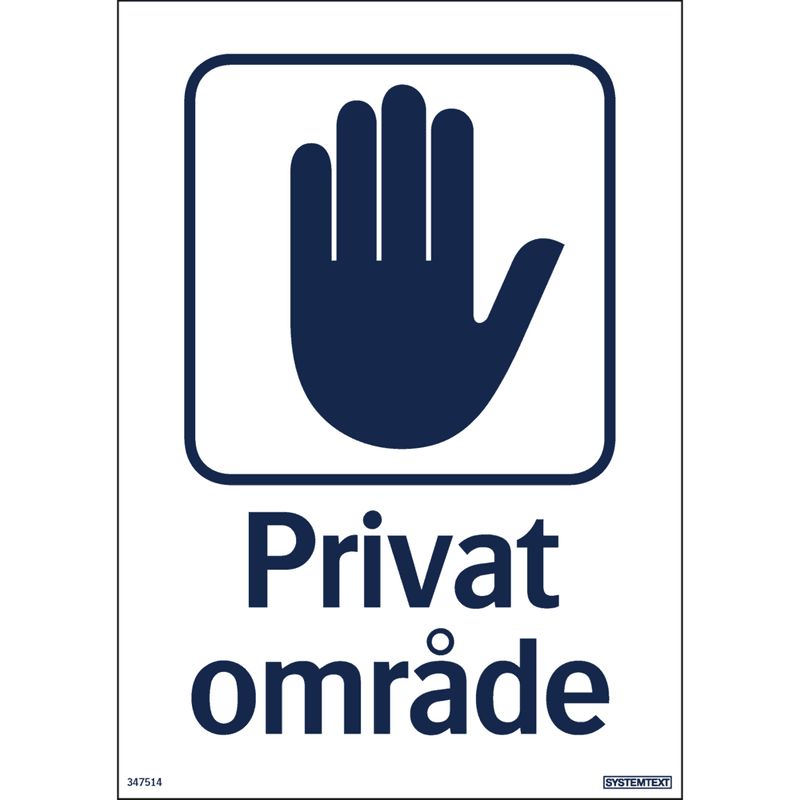 Privat Område A4